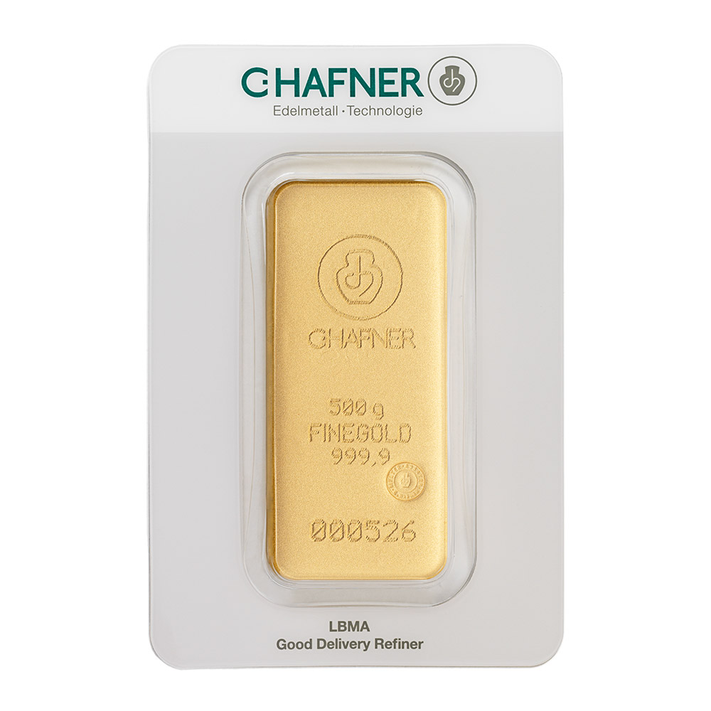 Gold Bar C.Hafner 500 g