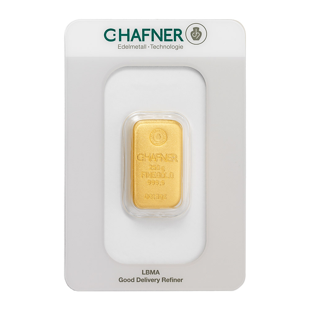 Gold Bar C.Hafner 250 g