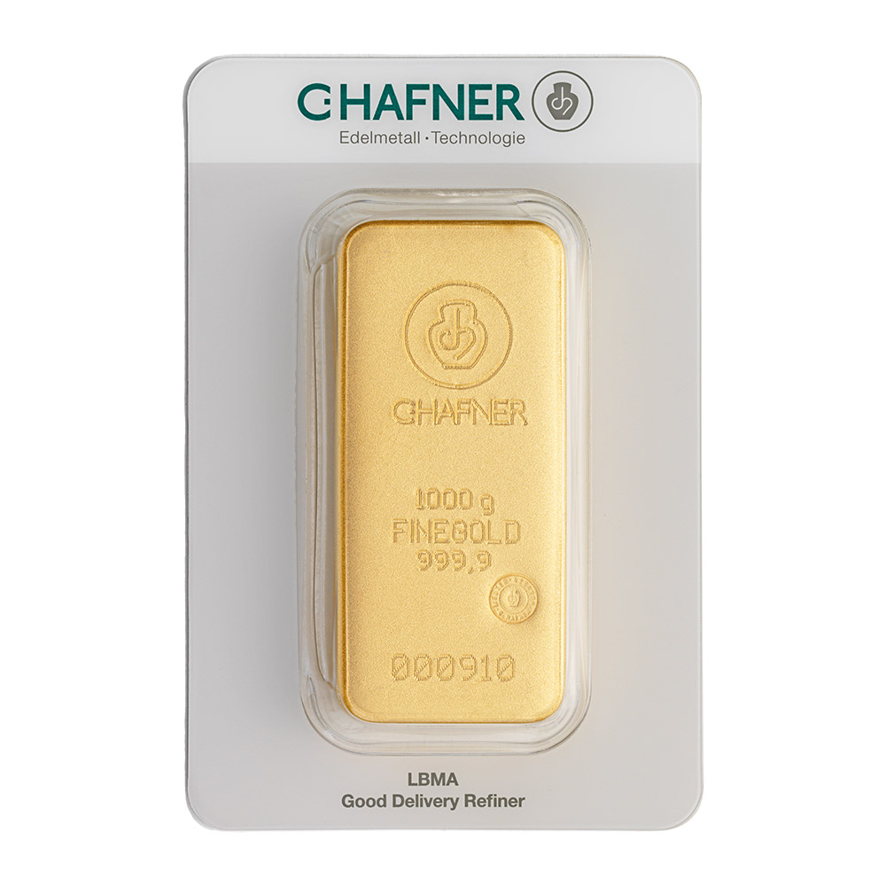 Gold Bar C.Hafner 1000 g