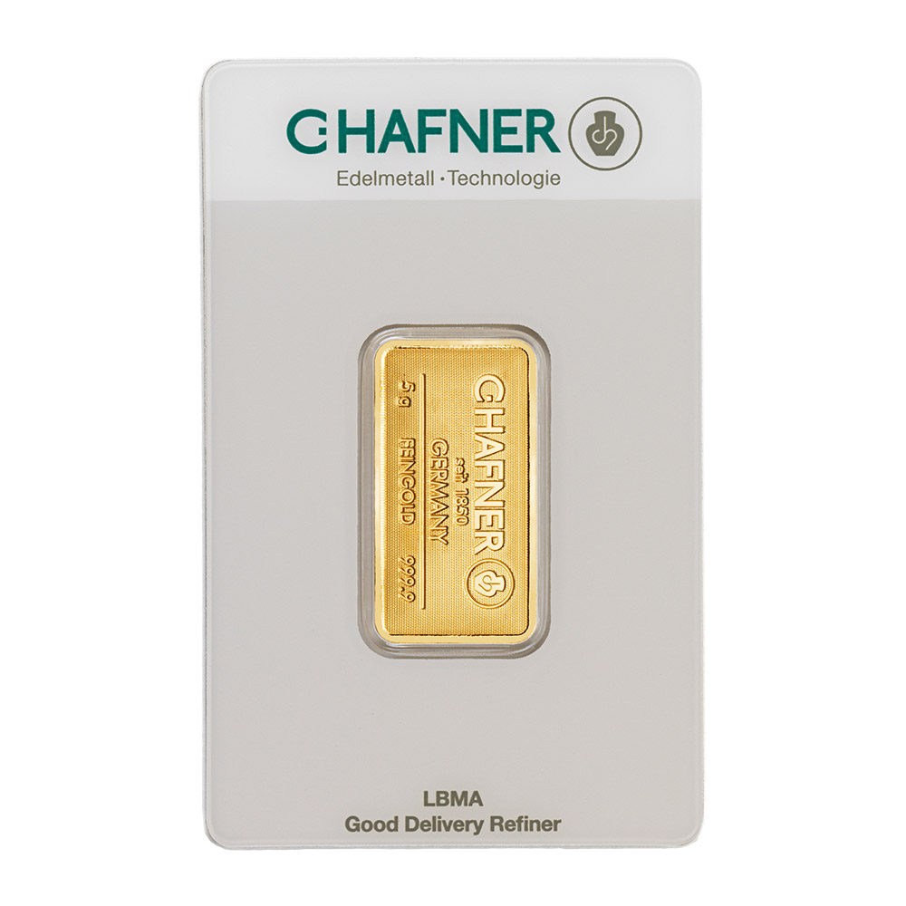 Gold Bar C.Hafner 5 g