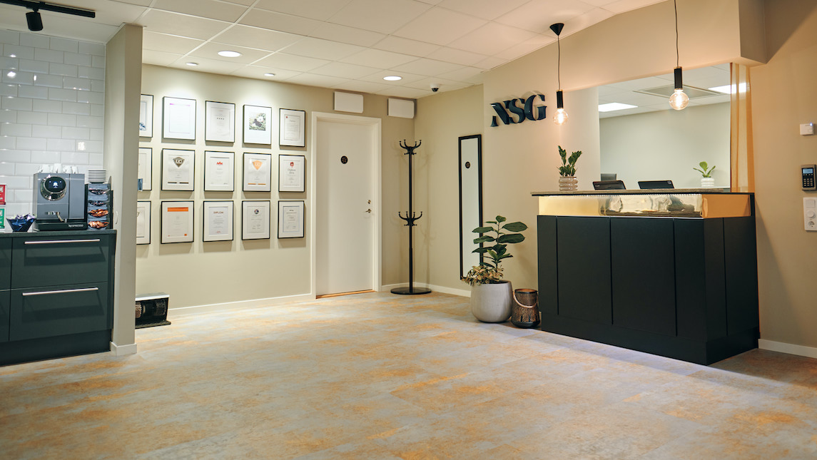 nsg invest office lounge area